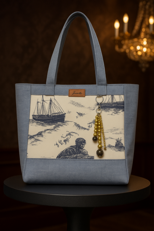 Tote Náutico Azul