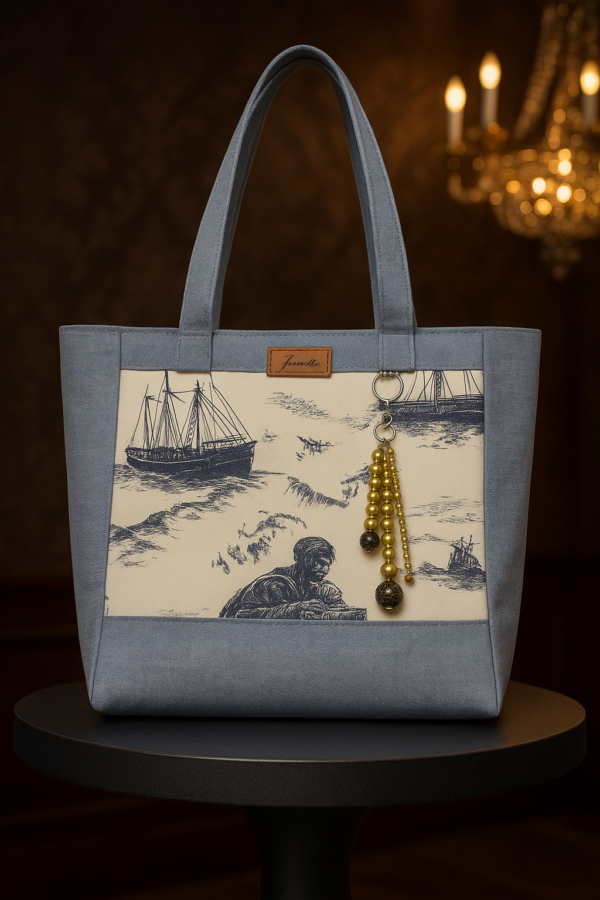 Tote Náutico Azul